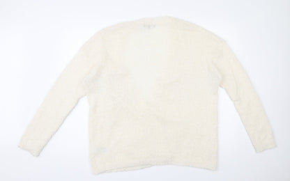 Womens UK Size 18 New Look Ivory Cardigan Jumper