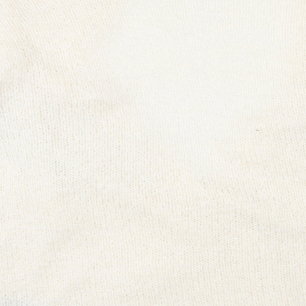 Womens UK Size 18 New Look Ivory Cardigan Jumper