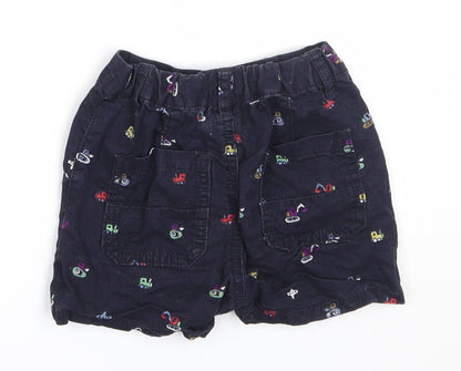 NEXT Boys Blue  Cotton Cropped Trousers Size 12-18 Months