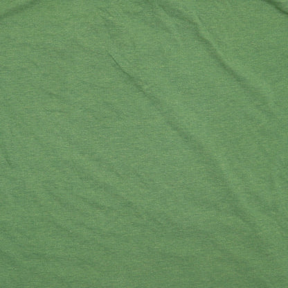 Orno Clothing Mens Green  Cotton  Polo Size L Collared