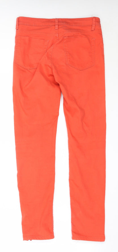 Womens UK Size 36 Janina Regular Fit Skinny Red Jeans