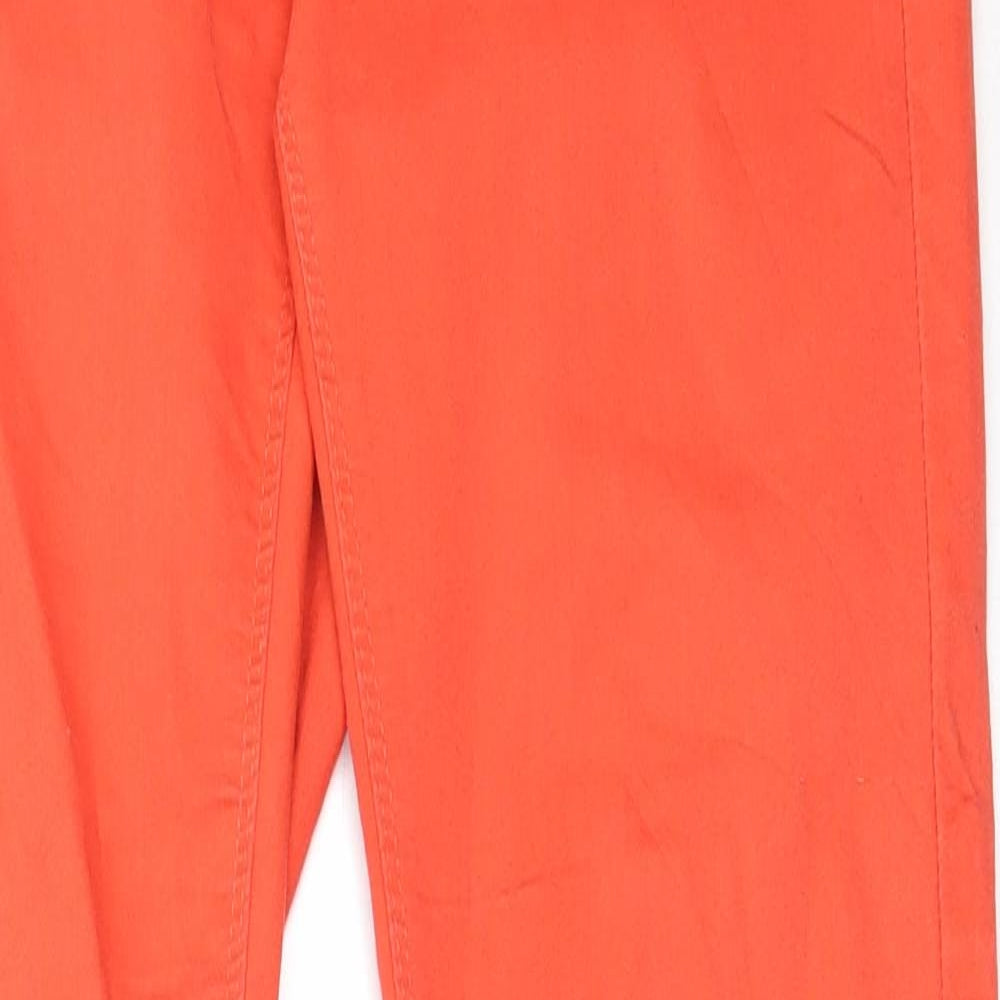 Womens UK Size 36 Janina Regular Fit Skinny Red Jeans