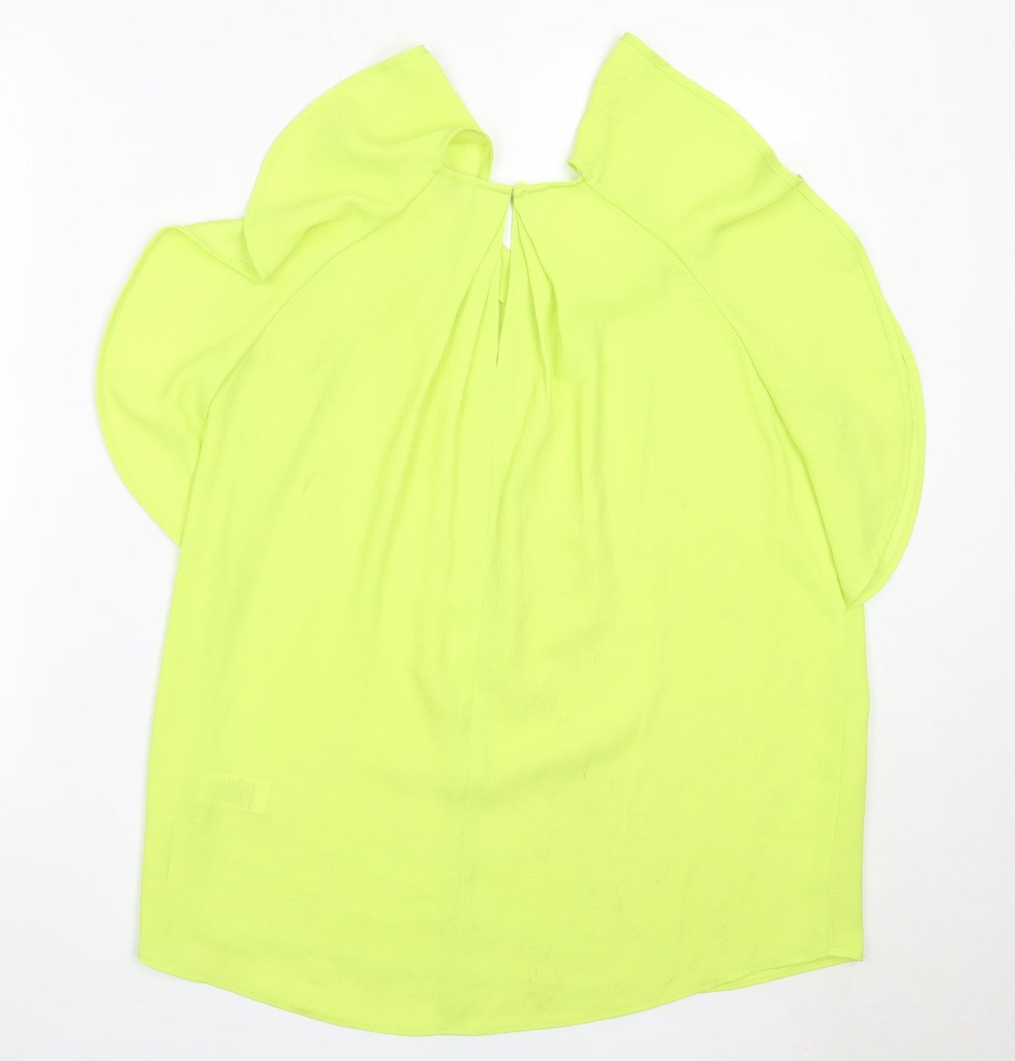 Womens UK Size 12 NEXT Green Basic Blouse