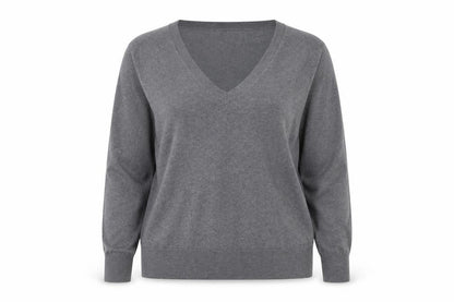 Womens UK Size L H&M Grey Pullover Jumper