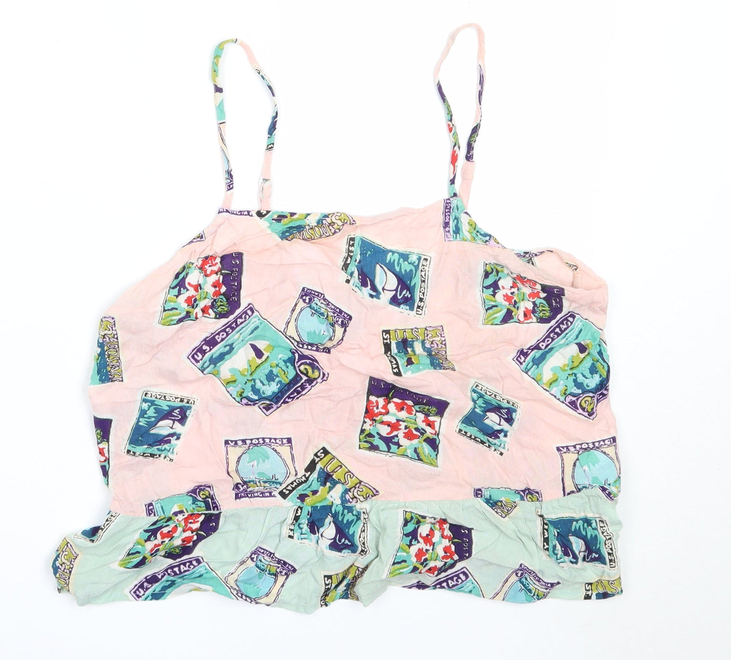 Womens UK Size 10 Chelsea Girl Pink Camisole Blouse