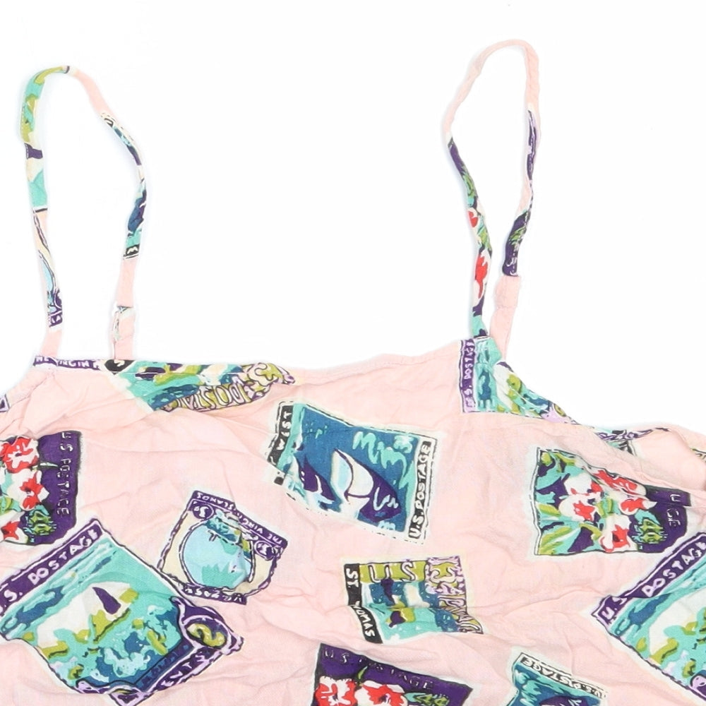 Womens UK Size 10 Chelsea Girl Pink Camisole Blouse