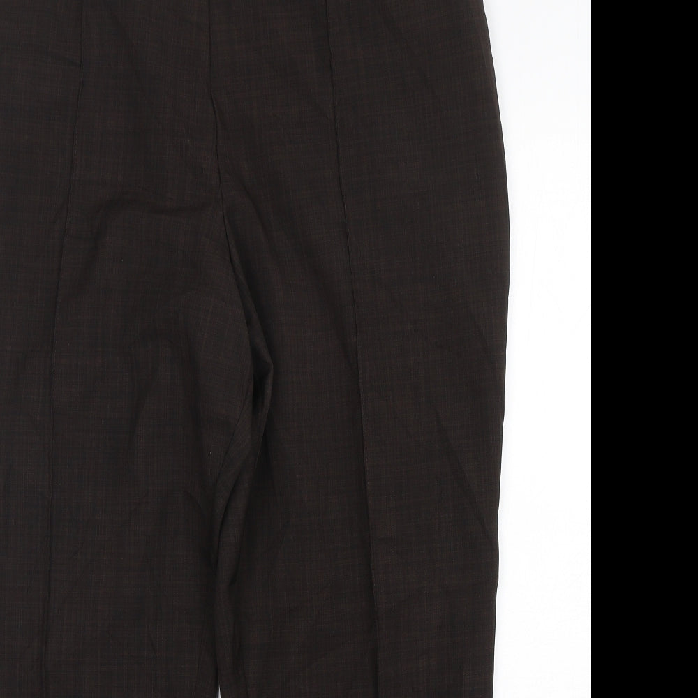 Womens UK Size 18 Marks and Spencer Regular Fit  Brown Trousers