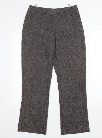 Womens UK Size 30 in Minuet Regular Fit  Brown Trousers