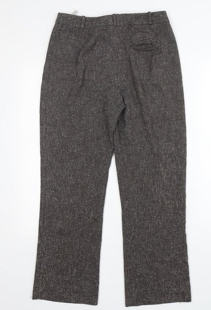 Womens UK Size 30 in Minuet Regular Fit  Brown Trousers