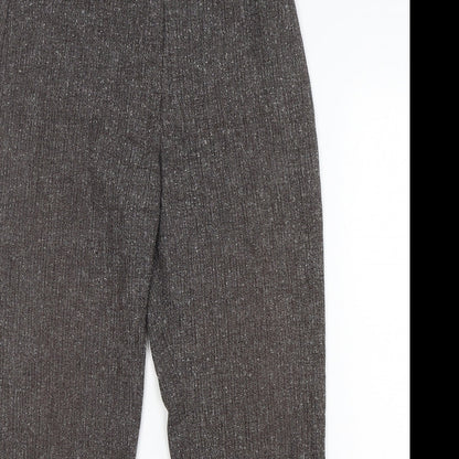 Womens UK Size 30 in Minuet Regular Fit  Brown Trousers