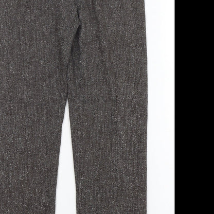 Womens UK Size 30 in Minuet Regular Fit  Brown Trousers