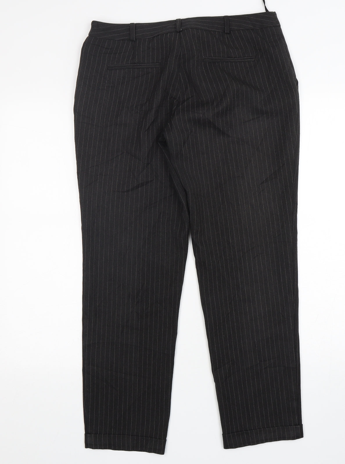 Womens UK Size 10 Dorothy Perkins Regular Fit  Grey Trousers