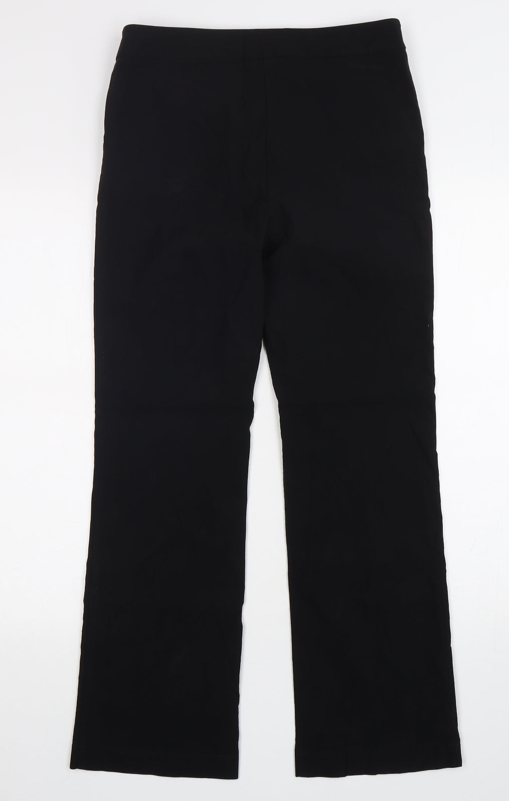 Womens UK Size 10 Papaya Regular Fit  Black Trousers