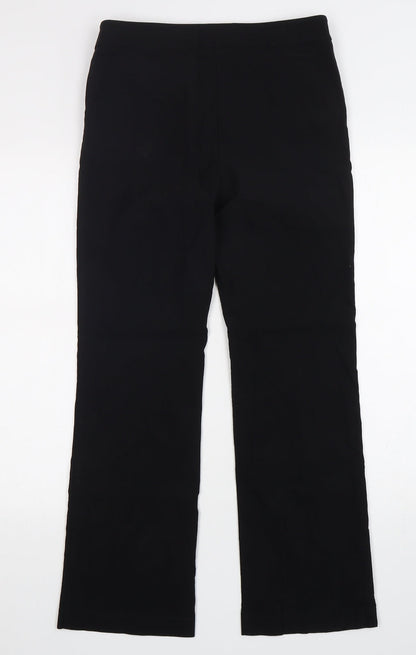 Womens UK Size 10 Papaya Regular Fit  Black Trousers