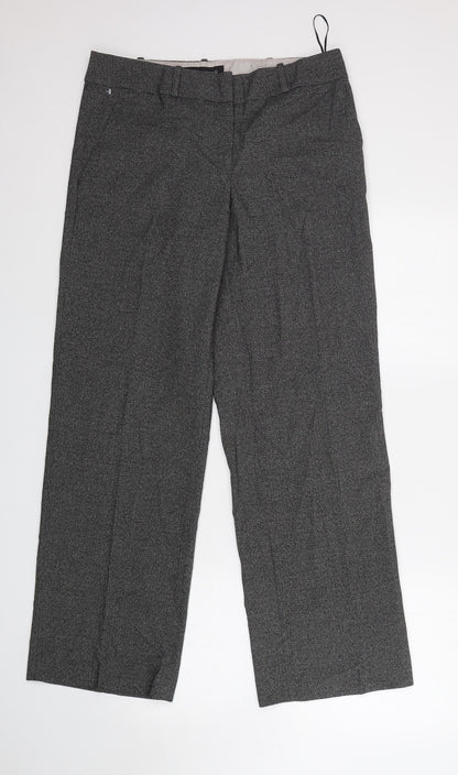 Womens UK Size 12 NEXT Regular Fit  Grey Trousers