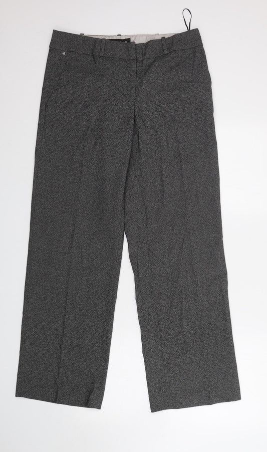 Womens UK Size 12 NEXT Regular Fit  Grey Trousers