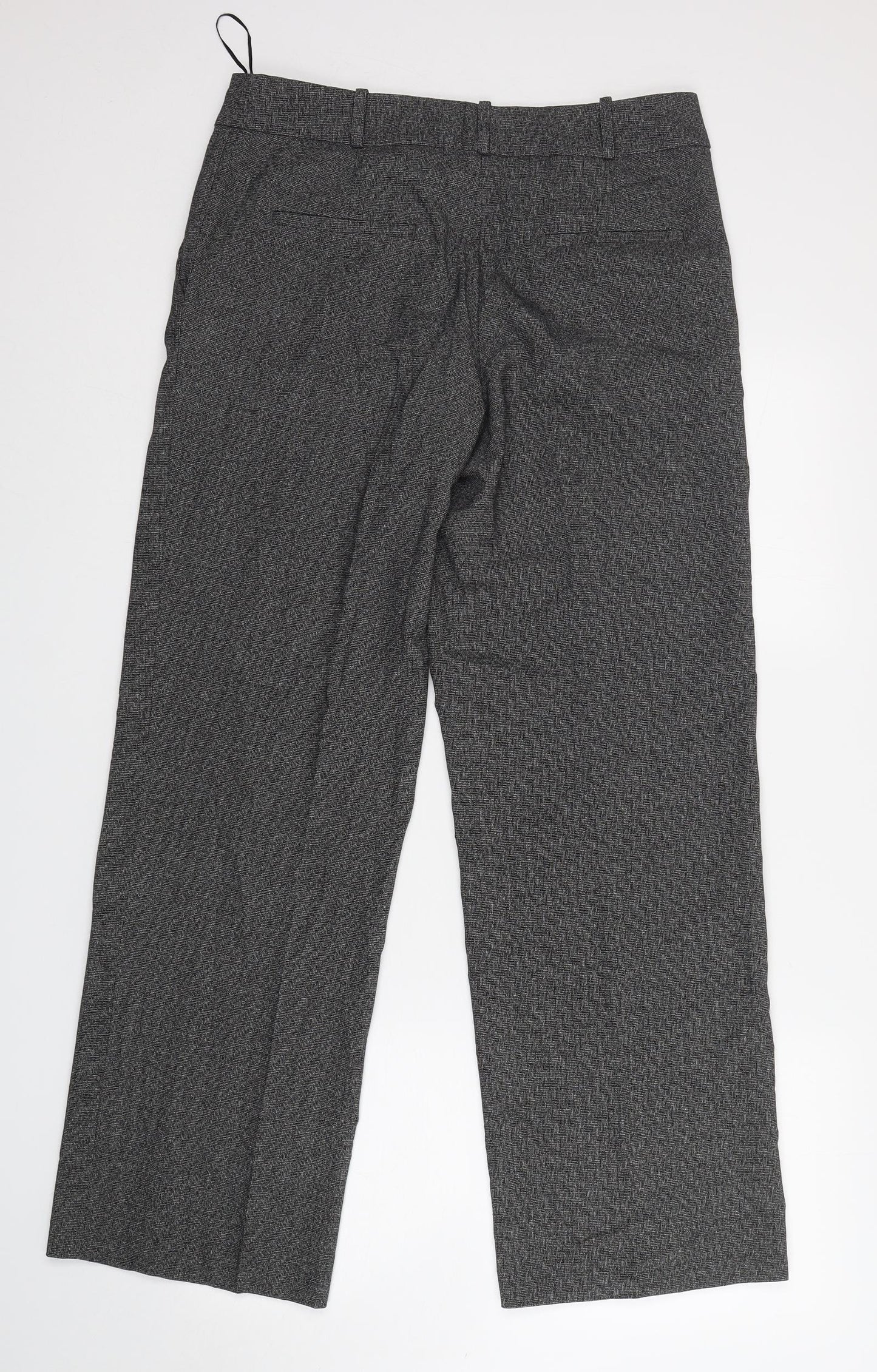 Womens UK Size 12 NEXT Regular Fit  Grey Trousers