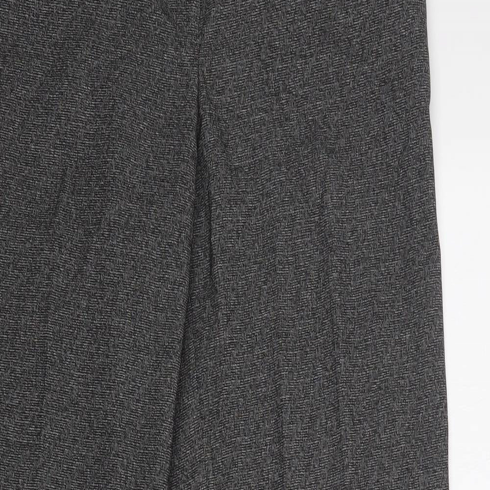 Womens UK Size 12 NEXT Regular Fit  Grey Trousers