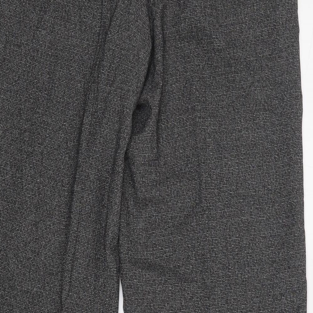 Womens UK Size 12 NEXT Regular Fit  Grey Trousers