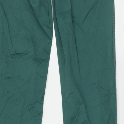 Maison Scotch Mens Green  Cotton Trousers  Size 27 L34 in Slim Button