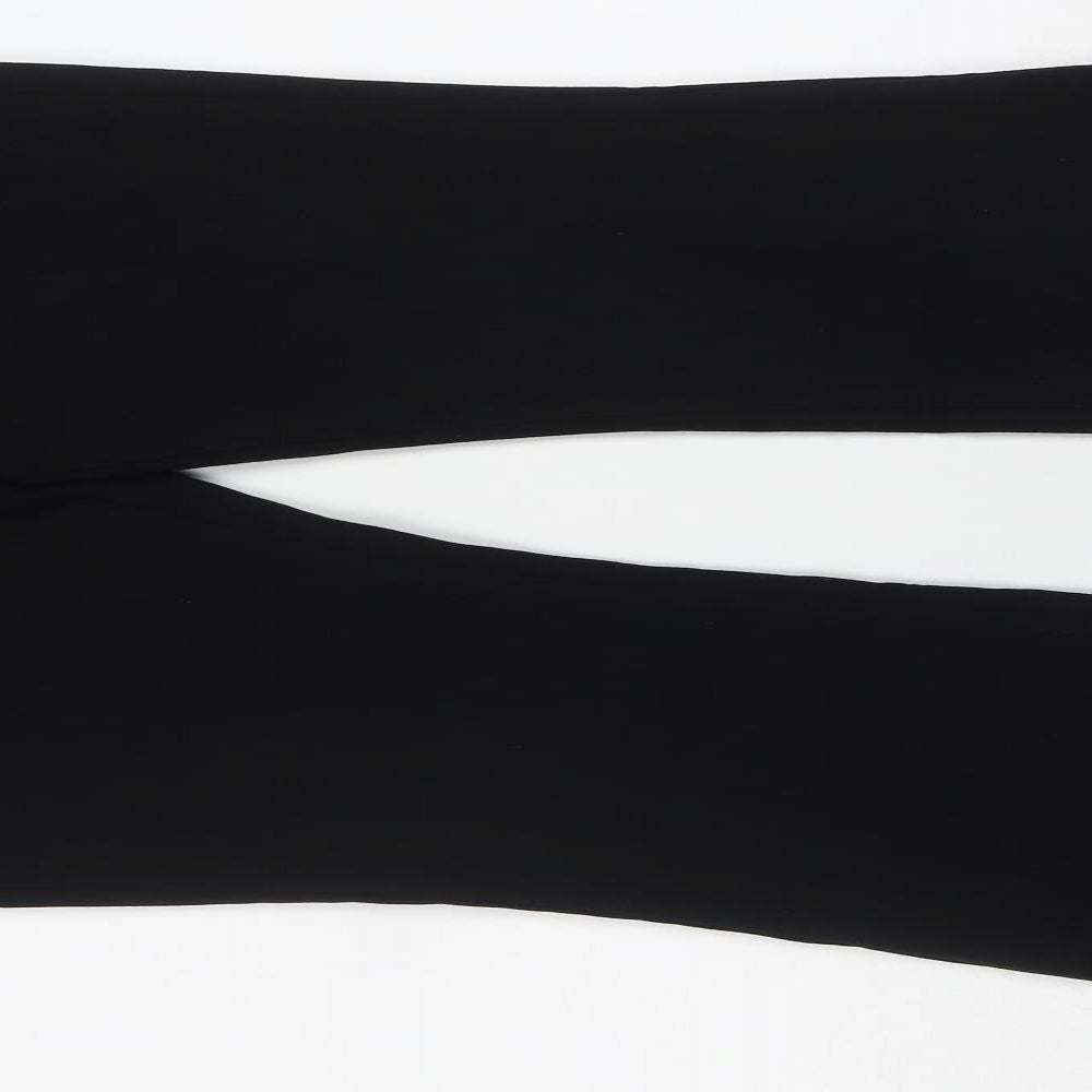 Womens UK Size 14 Marks and Spencer Regular Fit  Black Trousers