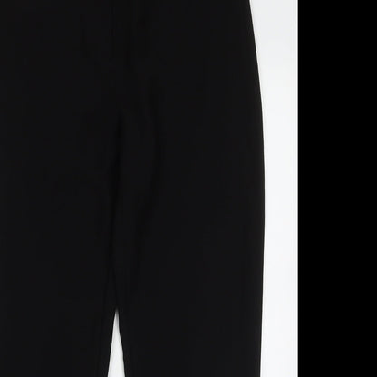 Womens UK Size 12 Marks and Spencer Regular Fit  Black Trousers