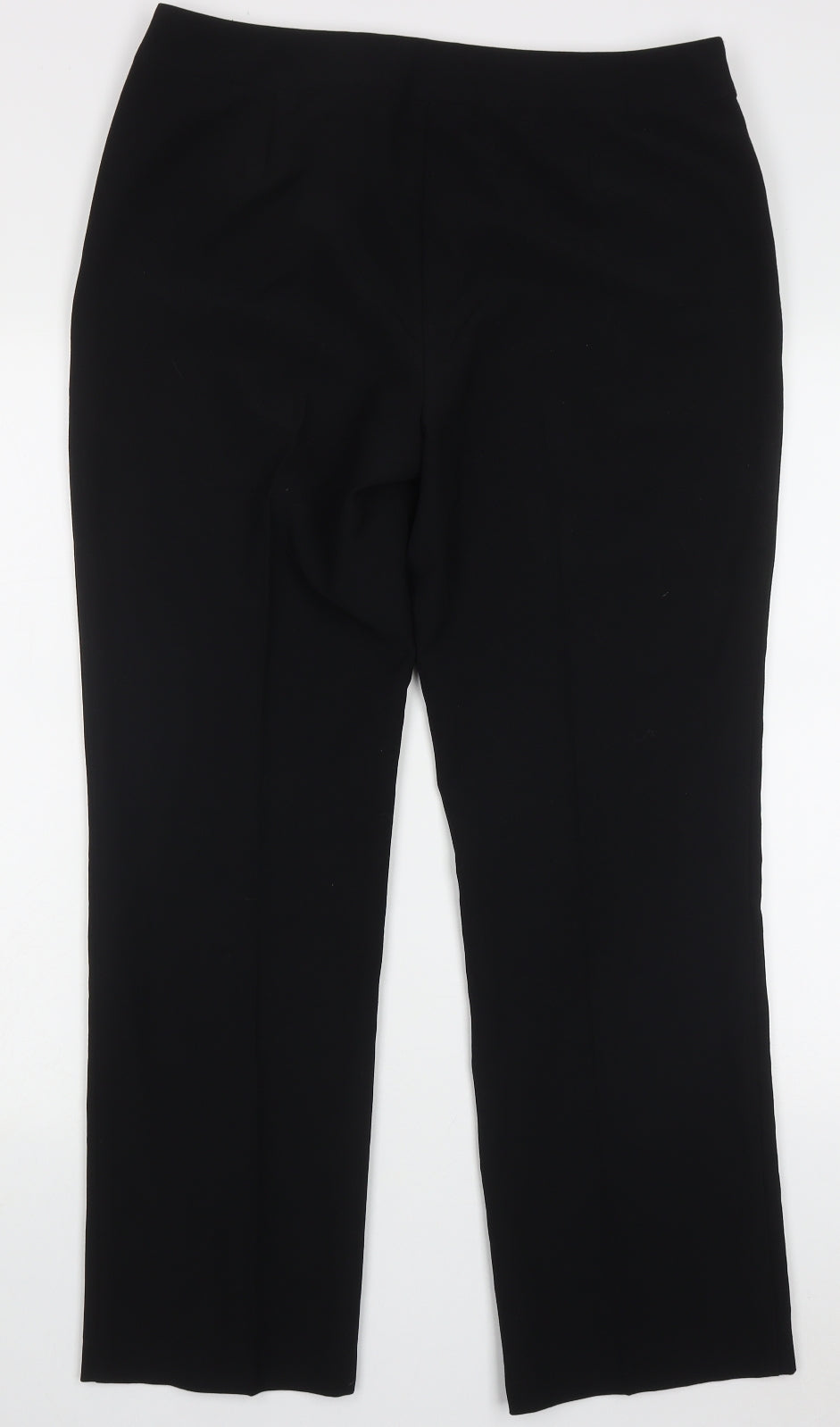 Womens UK Size 14 Marks and Spencer Regular Fit  Black Trousers