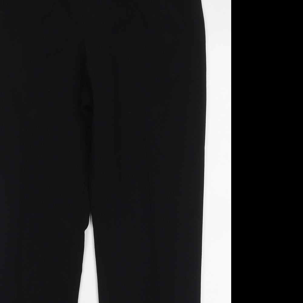 Womens UK Size 14 Marks and Spencer Regular Fit  Black Trousers