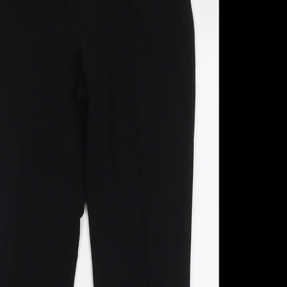 Womens UK Size 14 Marks and Spencer Regular Fit  Black Trousers