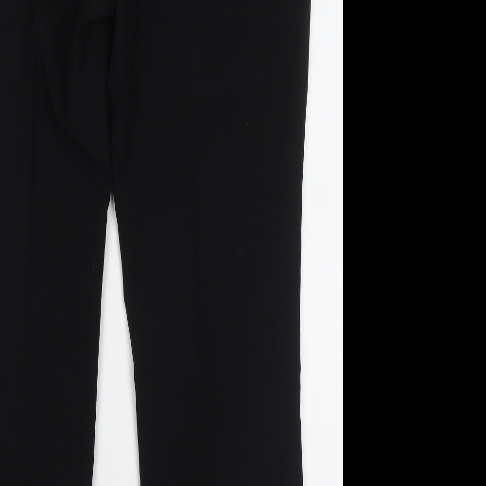 Womens UK Size 14 Marks and Spencer Regular Fit  Black Trousers