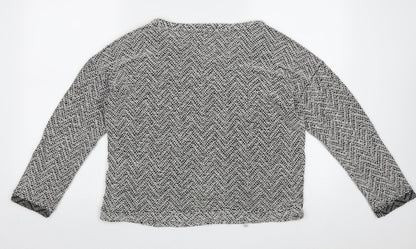Womens UK Size 16 Atmosphere Grey Pullover Jumper