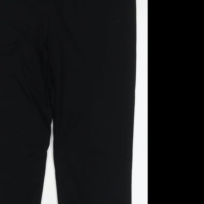 Womens UK Size 14 Marks and Spencer Regular Fit  Black Trousers