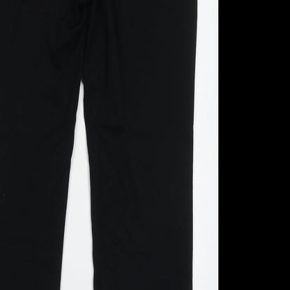 Womens UK Size 14 Marks and Spencer Regular Fit  Black Trousers