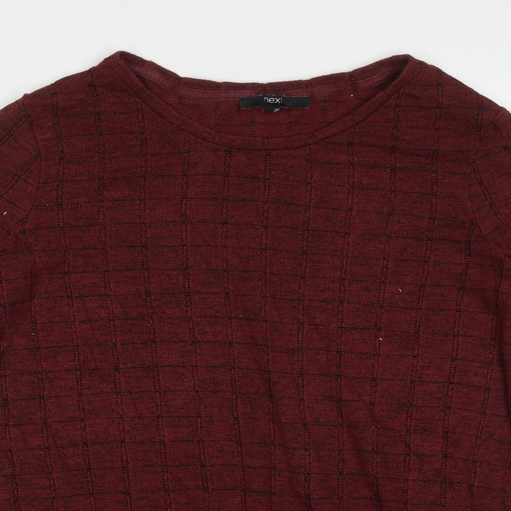 Womens UK Size 12 NEXT Red Pullover Jumper