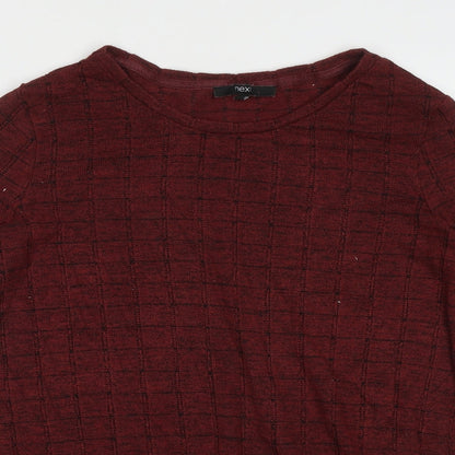 Womens UK Size 12 NEXT Red Pullover Jumper