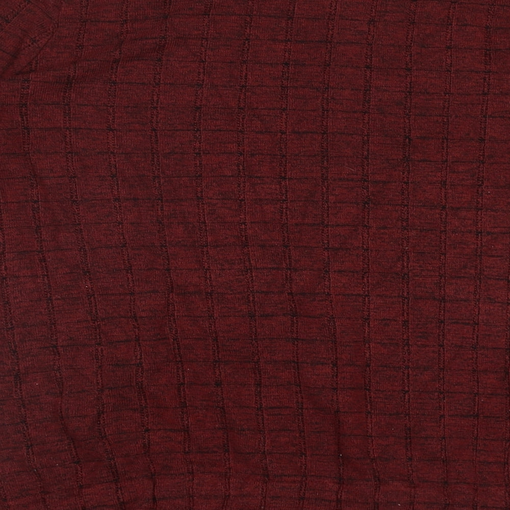 Womens UK Size 12 NEXT Red Pullover Jumper