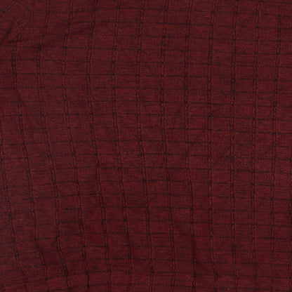 Womens UK Size 12 NEXT Red Pullover Jumper