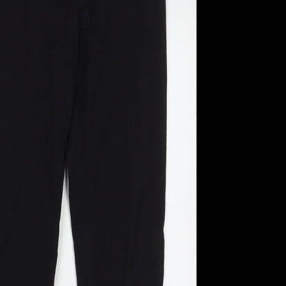 Womens UK Size 10 H&M Regular Fit  Black Trousers