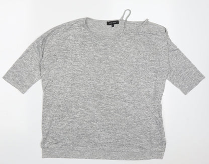 Womens UK Size S New Look Grey Pullover Jumper