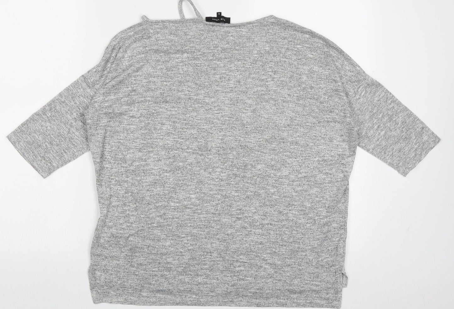 Womens UK Size S New Look Grey Pullover Jumper