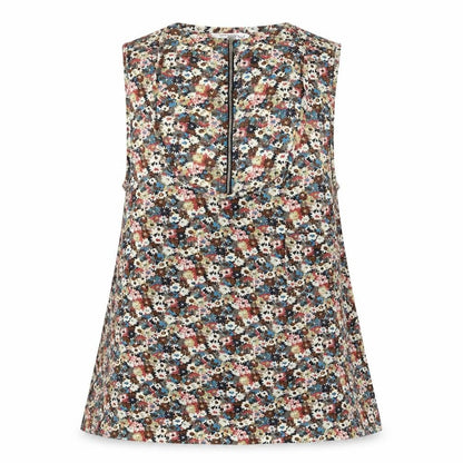 Womens UK Size M New Look Multicoloured Basic Tank