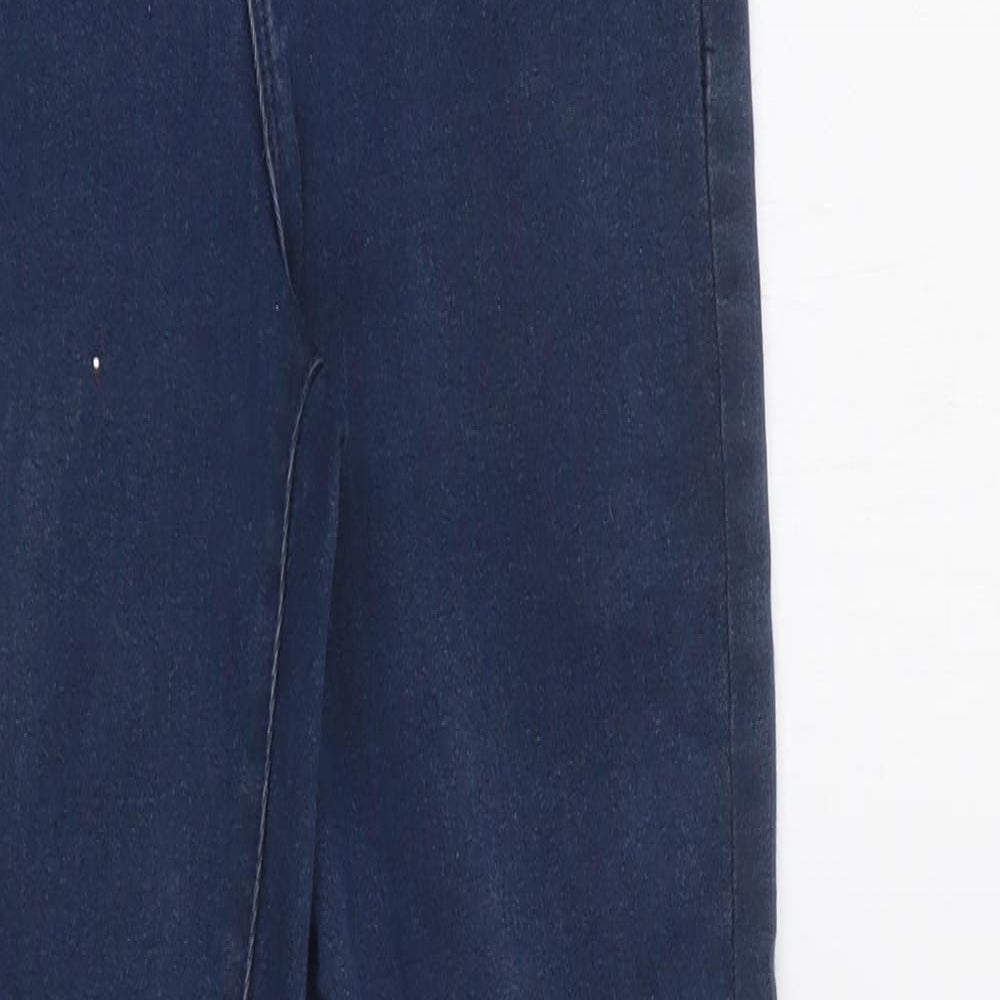 Primark Womens Blue  Cotton Jegging Jeans Size 10 L27 in Regular Button