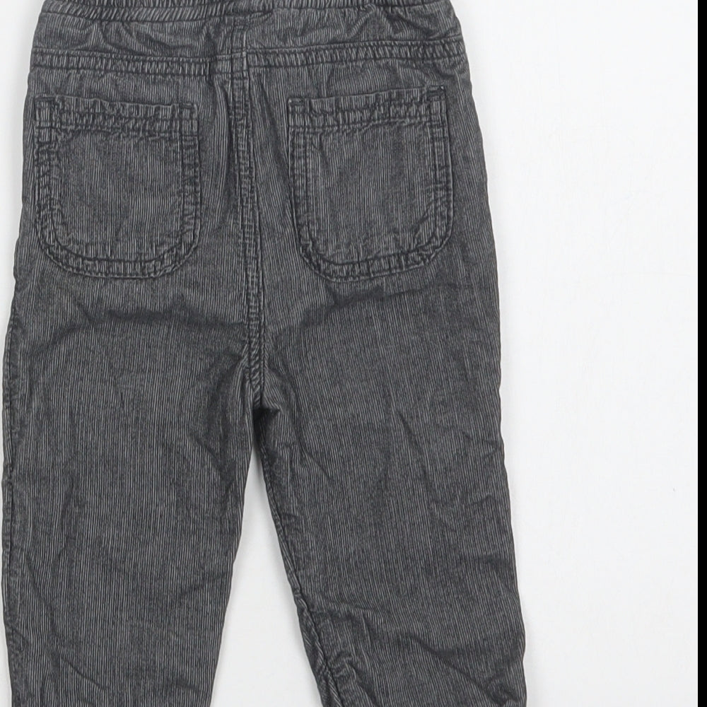 TU Baby Grey  Cotton Jogger Trousers Size 9-12 Months