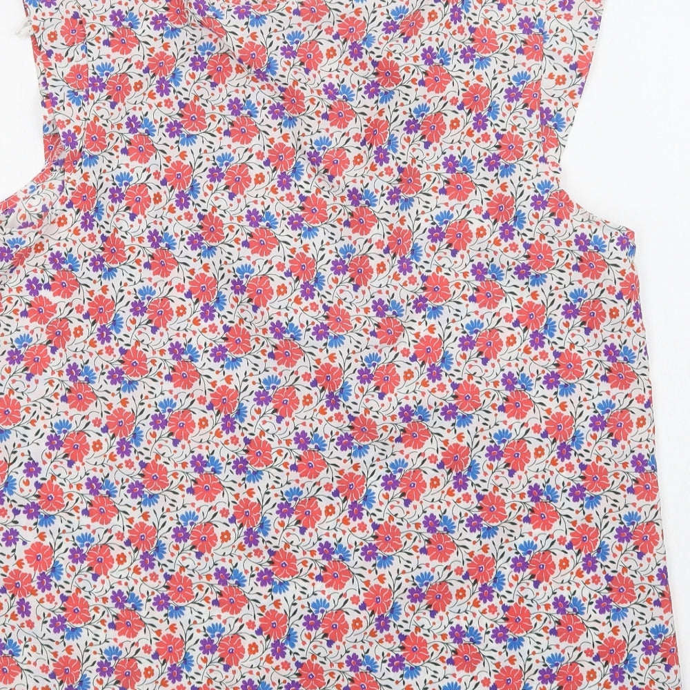 Womens UK Size 14 Peacocks Red Basic Blouse