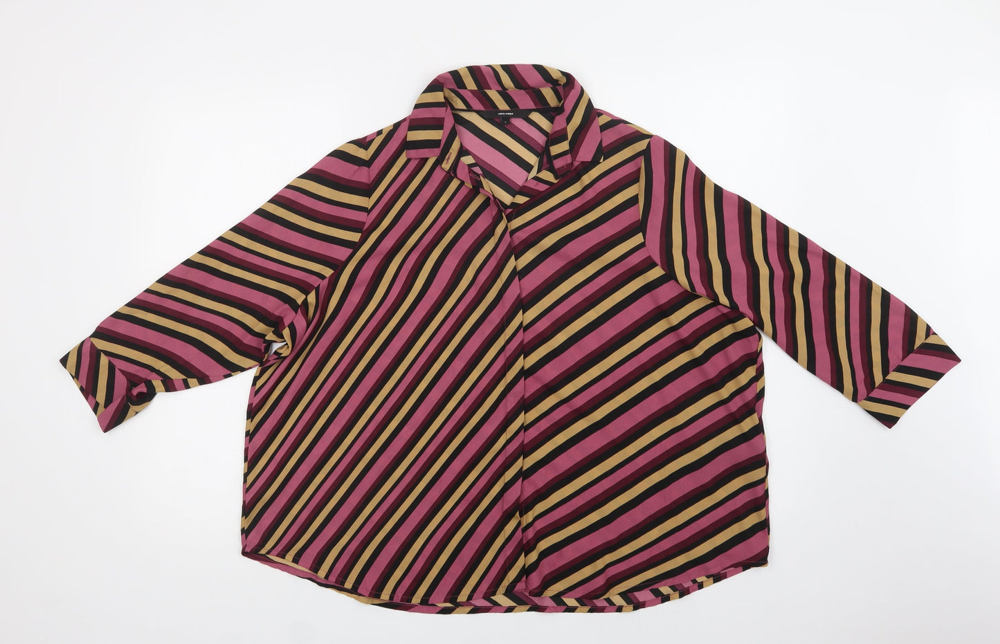 Womens UK Size S VERO MODA Purple Basic Blouse