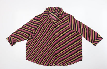 Womens UK Size S VERO MODA Purple Basic Blouse