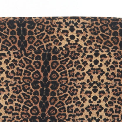 Cotton On Womens Brown Animal Print Cotton A-Line Skirt Size S