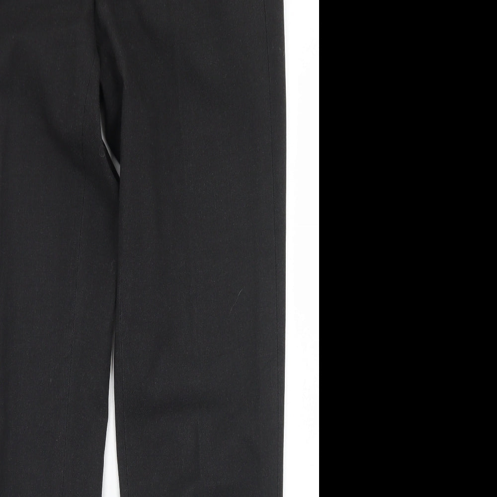 1880 Club Mens Grey  Polyester Dress Pants Trousers Size 30 in L32 in Regular Hook & Eye