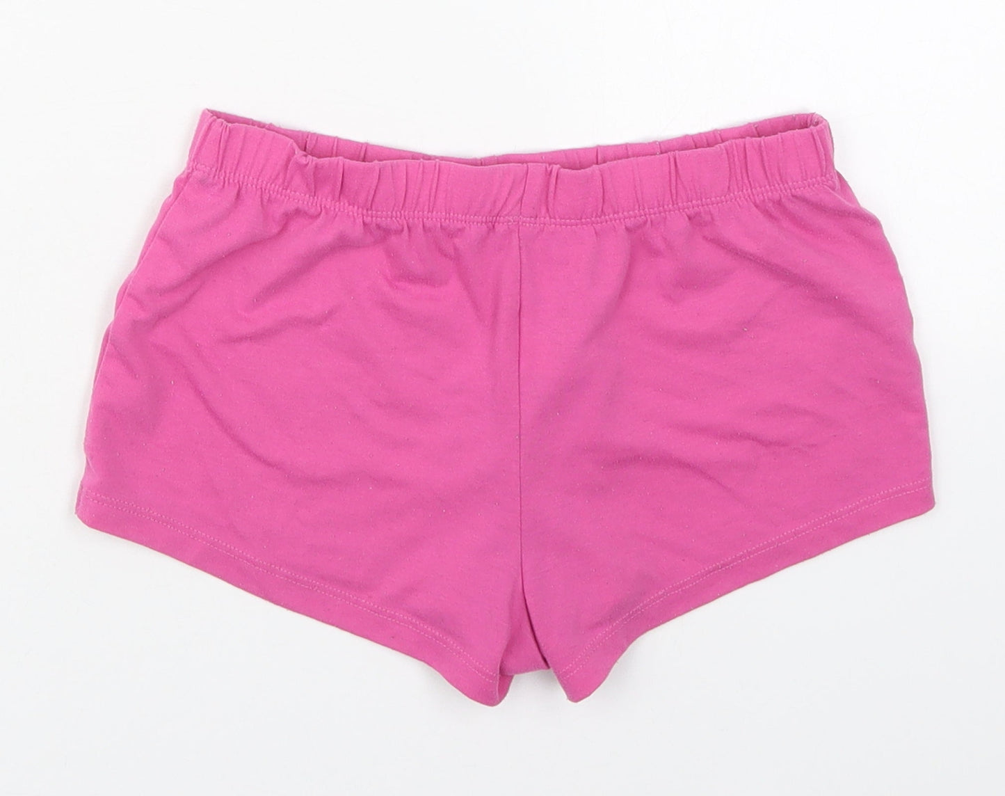 Ping Pop Girls Pink  Polyester Sweat Shorts Size 8 Years  Regular  - Sleep Shorts