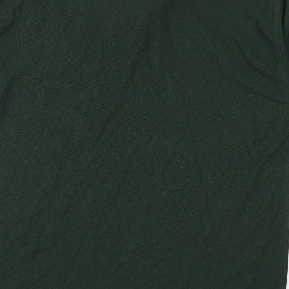 Henbury Mens Green  Polyester  Polo Size XL Collared Pullover - Clogher Valley Golf Club